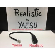 Microphone Cable Adaptor Realistic Mic to Yaesu Transceiver